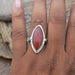 Rings Marquise Red Onyx Gemstone Ring 925 Sterling Silver Artisan Handmade Gift