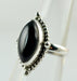 Black Onyx 925 Solid Sterling Silver Handmade Ring Size 3 To 13 Us - By Navyacraft