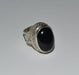 Genuine Black Onyx Silver Ring 925 Solid Sterling Jewelry - By Navyacraft