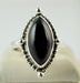 Black Onyx 925 Solid Sterling Silver Handmade Ring Size 3 To 13 Us - By Navyacraft