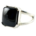 Black Onyx Cushion Shape 925 Solid Sterling Silver Handmade Ring Size 4-13 Us - By Navyacraft