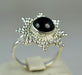 Black Onyx Silver Ring 925 Solid Sterling Handmade Jewelry Size 3-14 Us - By Navyacraft