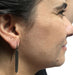 Medium dangle geometrical mismatched earrings - by dikua