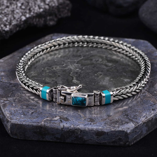 Oxidized Men 925 Sterling Silver Bracelet, 30 G at Rs 1160/piece in Jaipur  | ID: 27172972673