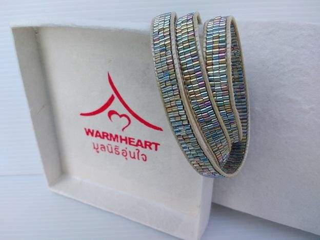Bracelets Milano Rainbow Beads Wrap Bracelet