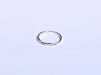 Mobius Ring Twist thin Band Promise Silver Jewelry Handmade Dainty Knuckle for her Christmas Gift - by Paradise