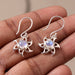 earrings Moonstone Earrings New Designer Rainbow 925 Sterling Silver Fashion Earring White - by Rajtarang