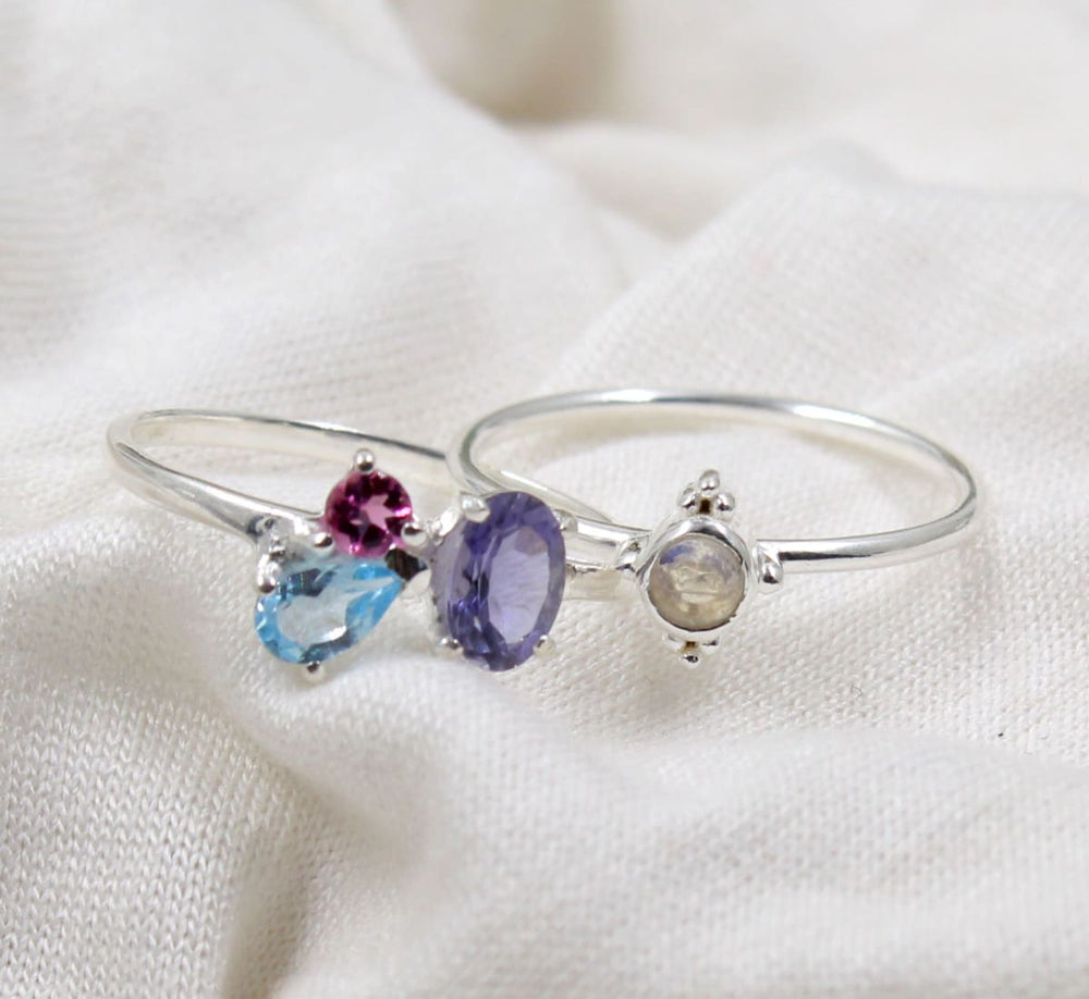 Family Ring Silver Stackable Bands Stack Ring Sets Birthstone Rings  Stackable Rings Handmade Unique Gift for Mom Tiktok Video - Etsy | Stackable  birthstone rings, Family rings, Birthstone ring