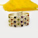Multistone Ring Citrine Peridot Garnet Gemstone 925 Sterling Silver Ring,handmade Jewelry. Gift For Her - By Finesilverstudio Jewelry
