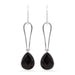 Natural Black Onyx Earring 925 Sterling Silver Dangel Drop Gemstone Gift for Women’s - by Rajtarang