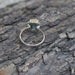 Natural Blue Larimar Gemstone 925 Sterling Silver Ring Pectolite 22K Yellow Gold Filled Rose