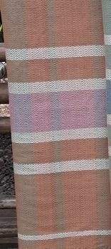 Scarves Natural Dye Handwoven Cotton Harmony Scarf