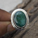 Rings Natural Emerald Gemstone May Birthstone Ring