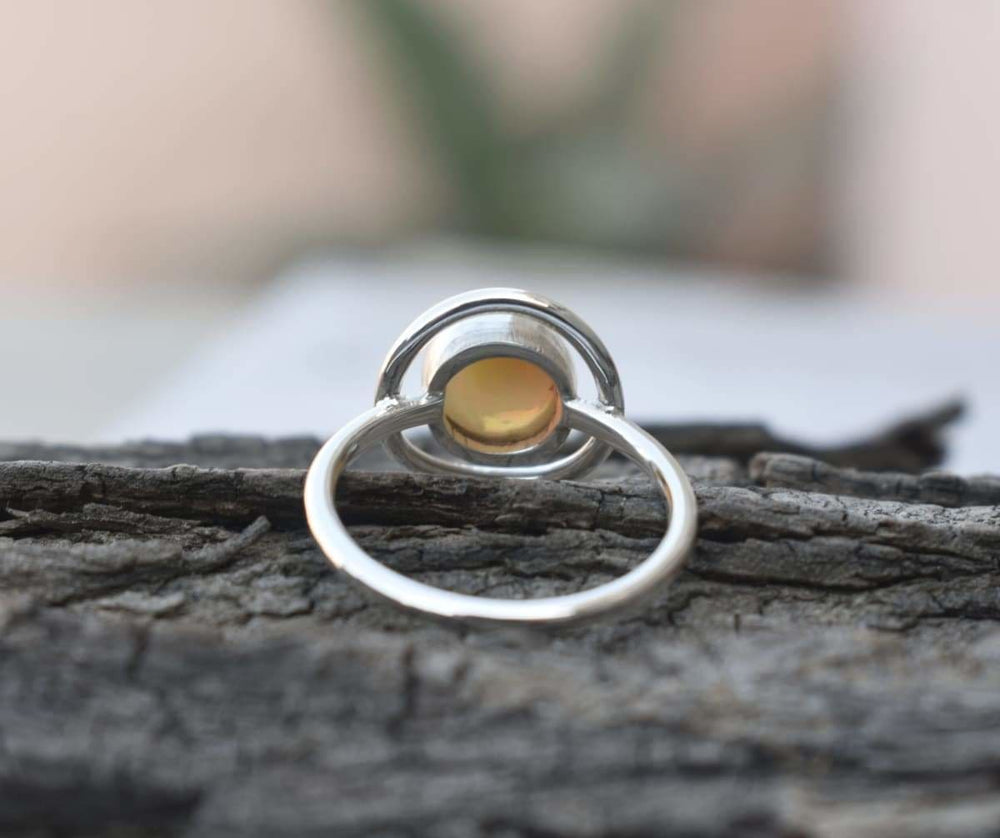 Yellow Gold Emerald Moissanite Engagement Ring Twisted Half Eternity  Diamond Bridal gift - MollyJewelryUS