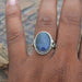 Rings Natural Labradorite 925 Sterling Silver Ring