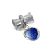 Necklaces Natural Lapis Lazuli Heart Shape 925 Sterling Silver Handmade Pendant