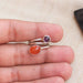 Natural Multi Gemstone 925 Sterling Silver Ring Carnelian Amethyst Handmade Jewelry Gift For Her - By Inishacreation