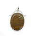 Natural Ocean Jasper Handcrafted Gemstone Pendant - by Ishu gems