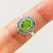 Natural Peridot Ring 925 Sterling Silver for Women Engagement Unique Gift her Handmade Fashion August Birthstone Gemstone - by Jaipur Art 