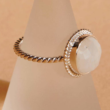 Pandora Silver Moonstone Ring