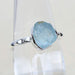 Natural Raw Aquamarine Crystal Ring 925 Sterling Silver gemstone Jewelry - by Arte De Joyas
