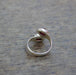 Natural Red Almendine Garnet Sterling Silver Ring Designer Handmade Jewelry Gift for her - by Inishacreation