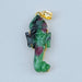 Natural Ruby Zoisite Gemstone Ganesh Carving Pendant - By Krti Handicrafts