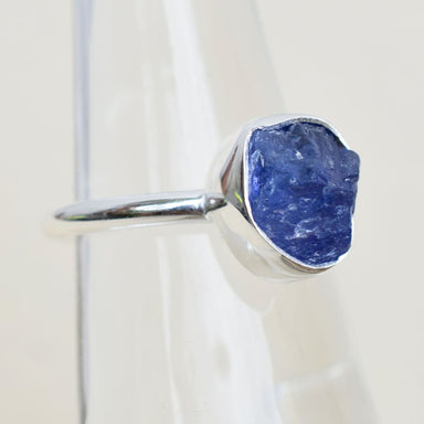 Natural Tanzanite Birthstone Ring Handmade 925 Sterling Silver Healing gemstone Jewelry - by Arte De Joyas