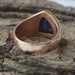 Rings Natural Trillion Blue Sapphire Gemstone Sterling Silver Rose Gold Filled Ring Jewelry Artisan Handmade Gift - Title by 