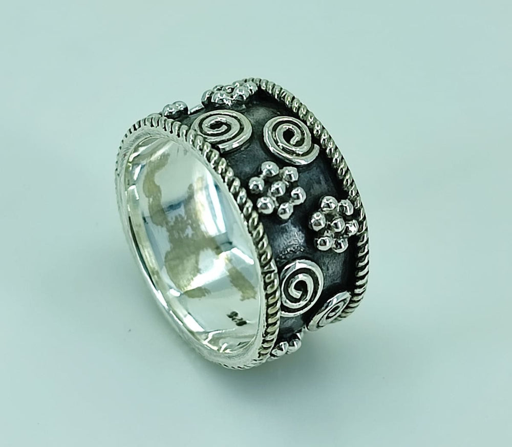 Navya Craft 925 Sterling Silver Ring Band Size 3-13 us - by Navyacraft