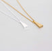 Necklaces Necklace Set Triangle Gold And Rhodium Charm Dipped Minimalist Bohochic Gift (SN81/82)