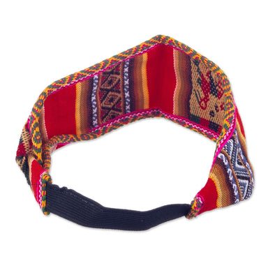 Novica Andean Sunset Headband - By Novica