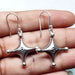 Oxidized Silver Earrings 925 Plain Ethnic Jewelry - by Ancient Craft
