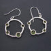 Peridot Dangle Earrings 925 Sterling Silver Hand Crafted Beautiful Designed on SALE! Wedding Gift,4.36 Grams - by Vidita Jewels