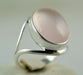 Pink Gemstone Ring In Sterling Silver - By Navyacraft