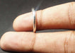 Plain Band Ring 925 Silver Stackable Thumb For Women Shiny Simply Thin Classic