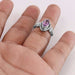 rings Purple Amethyst 925 Sterling Silver Ring Handmade Birthstone Unisex Wedding Gift - by Rajtarang
