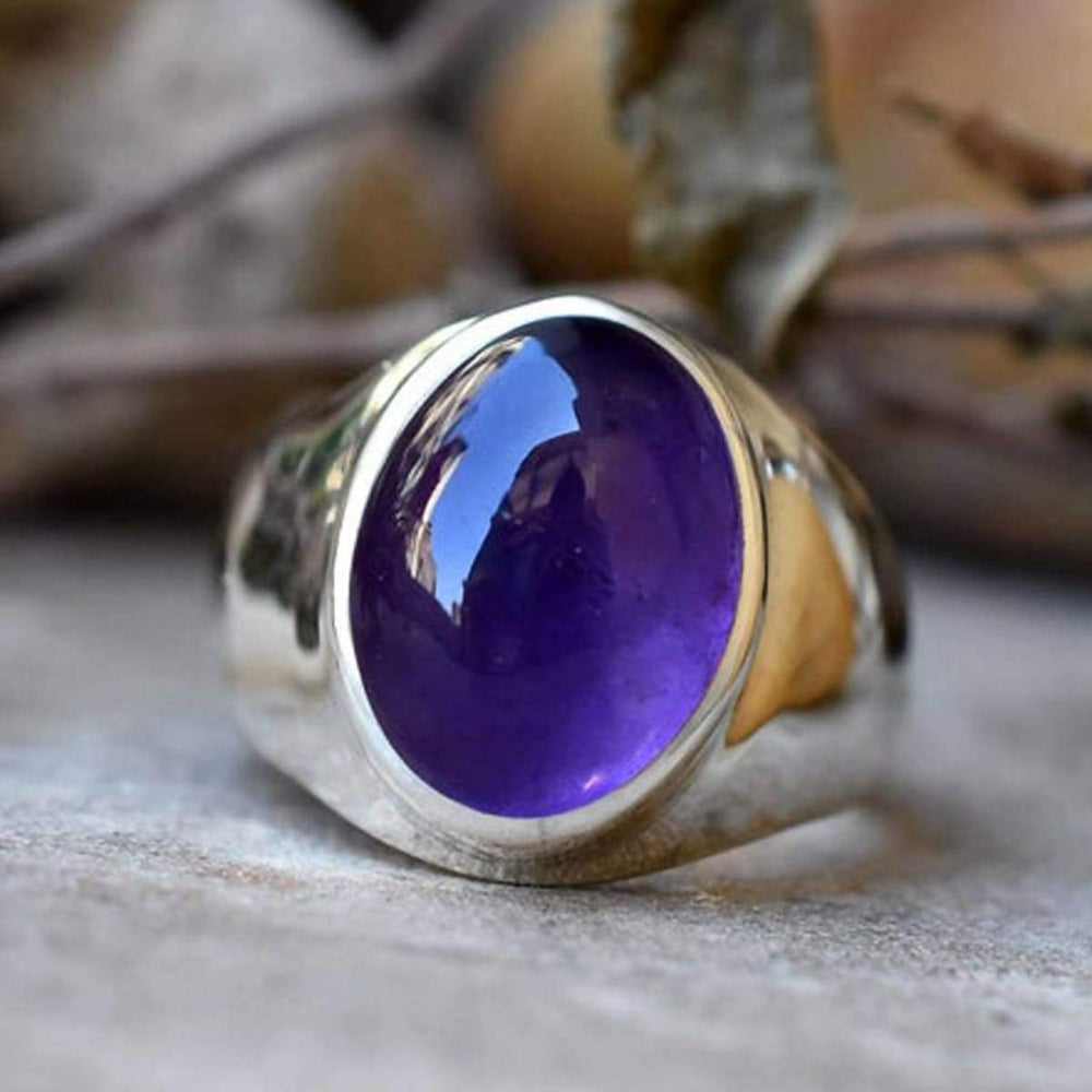 Purple Men's Wedding Band, Unique Ring for Groom | Jewelry by Johan -  Jewelry by Johan