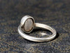 Rings Rainbow Moonstone Ring 925 Sterling Silver Handmade June Birthstone Woman Oval Shape Stone White Jewelry