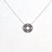 Necklaces Rhodium Necklace Silver Compass Charm Dipped Boho chic Delicate Chain,MN105 - by Soul Charms