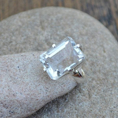 Melody's Stone Super Seven Crystal Ring Amethyst - Etsy | Crystal rings,  Emerald gemstone rings, Handmade ring