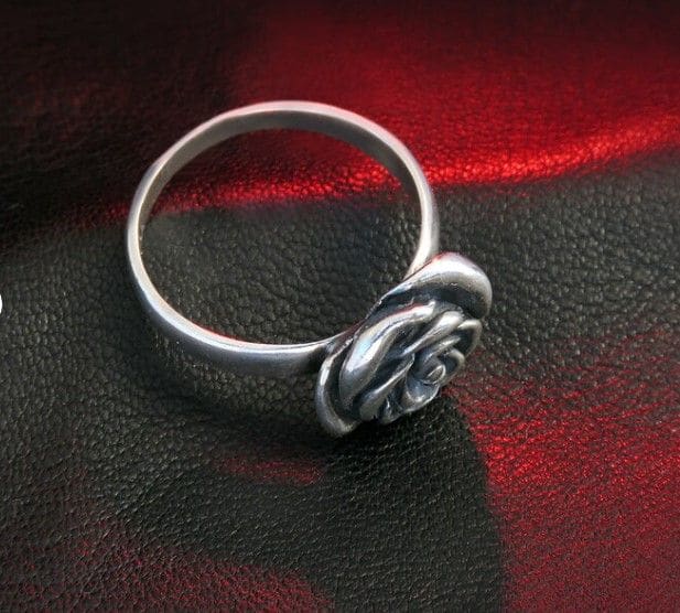 rings Rose Ring 925 Sterling Silver Jewelry Handmade - by Ancient Craft