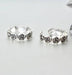 Rings Roses Silver Toe Ring womens Adjustable Minimalist Body Jewelry Gift Item Boholuxe,Wedding Wear (TS8)