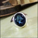 rings Sapphire 925 Sterling Silver Ring Handmade Jewelry,Anniversary Gift - by InishaCreation