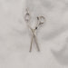 Scissors - Pure 925 Sterling Silver Gold Plated Saree Pin Brooch Wedding Jewellery Festive Wear Indian Jewelry - by Vidita Jewels