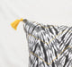Shibori Chevron Pillow Grey And Yellow Bohemian Printed Sizes Available. - By Vliving