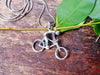 Necklaces Silver Bike Pendant 925 Sterling Cyclist Handmade lover