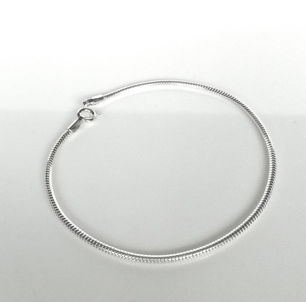 Bracelets Silver Bracelet - Wrist Snake Chain - Unisex - 925 - Charm - Gift Ideas - BD1 - by NeverEndingSilver