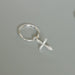Silver Cross Charm Hoops | Tiny Earrings | Jewelry Making | 12 Mm Silver | Jewelry | Ear | E299 - by Oneyellowbutterfly