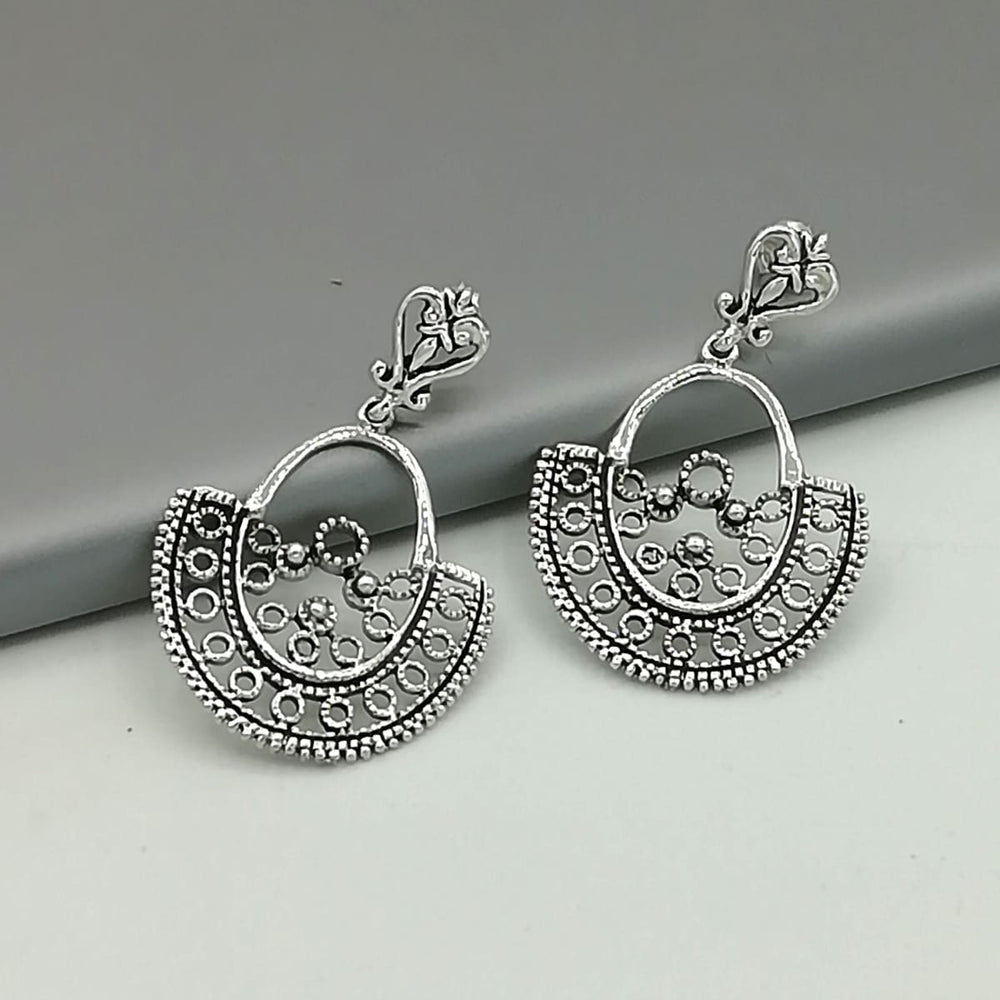 Silver Dangle Earring | Jewelry | Egyptian Earrings | Accessories | Gifts for her | E2 - by Oneyellowbutterfly